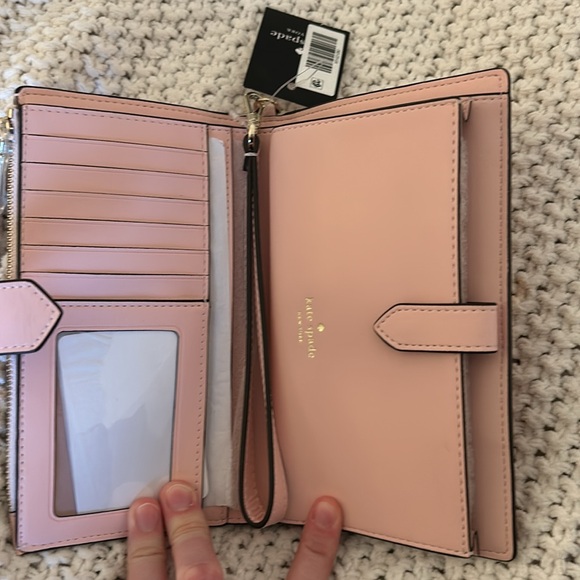 NWT pink Kate Spade Staci Phone Wallet - Picture 3 of 5